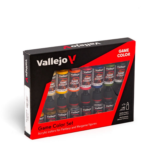 72.299 Vallejo Game Colour Set - Introduction (16 x 18ML)