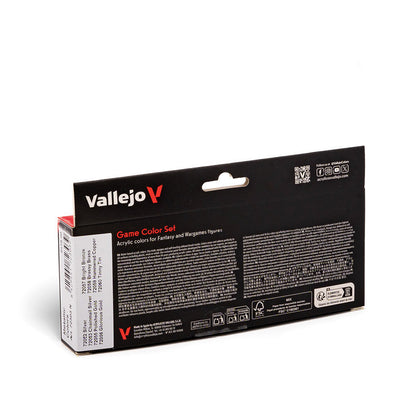 72.303 Vallejo Game Colour Set - Metallic Colors (8 x 18ML)