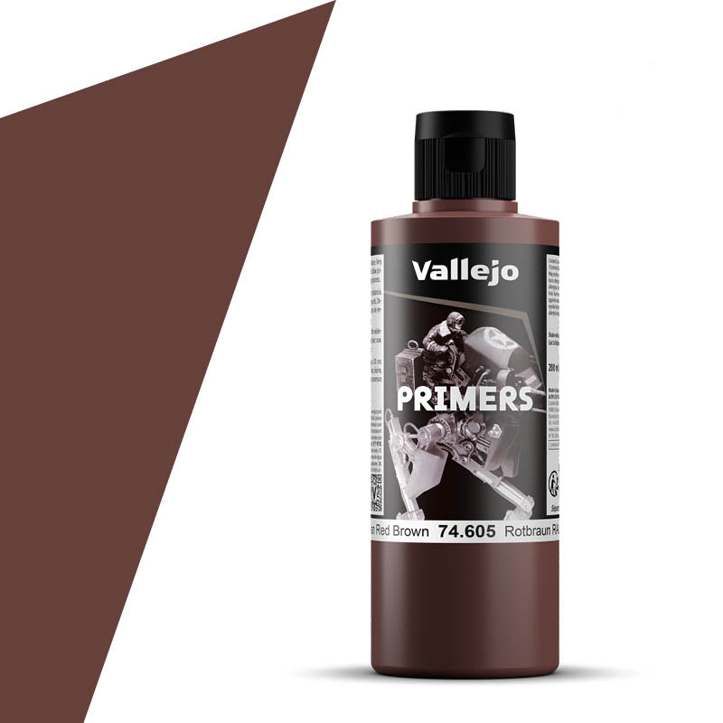 74.605 Vallejo - Surface Primer - German Red Brown RAL8012 - 200 ML