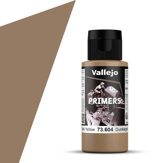 73.604 Vallejo Surface Primer - German Dark Yellow RAL7028 - 60ML