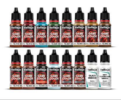 72.188 Vallejo Game Colour Set : Specialist (16 x 18 ML)