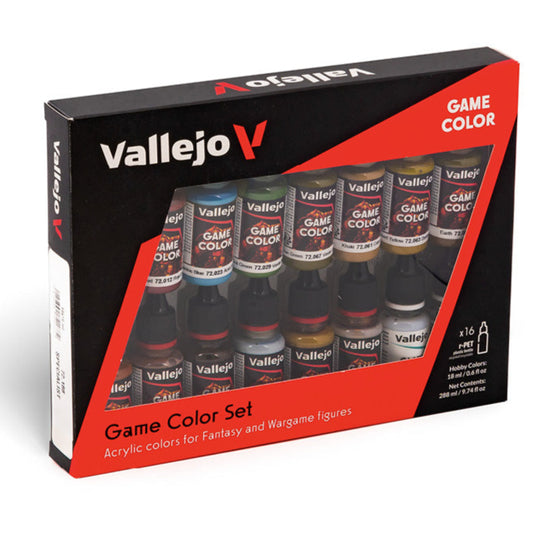 72.188 Vallejo Game Colour Set : Specialist (16 x 18 ML)