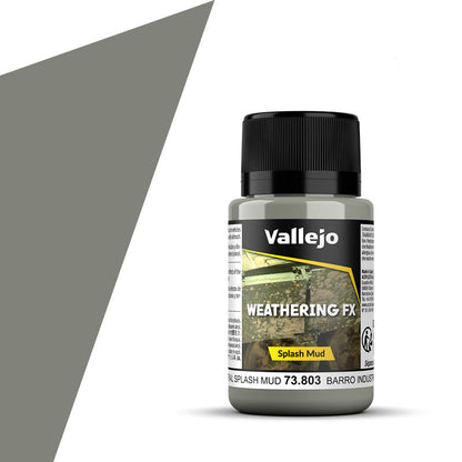 73.803 Vallejo Weathering Effects - Industrial Spalsh Mud - 40 ML