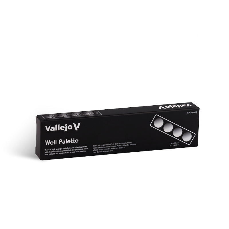 B90004 Vallejo Well Palette - Accessory for wet palette with magnet attachment