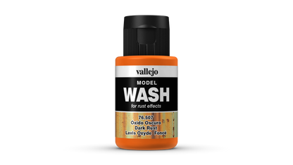 Vallejo Model Wash 76.507 - Dark Rust 76507 - 35 ML