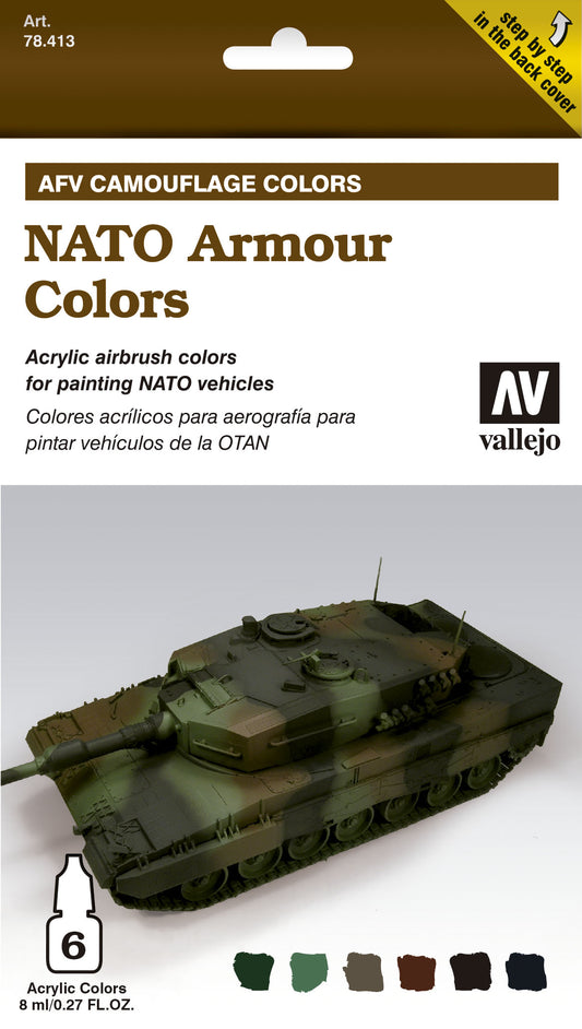 Vallejo AFV Armour Set NATO Armour Colors 78413