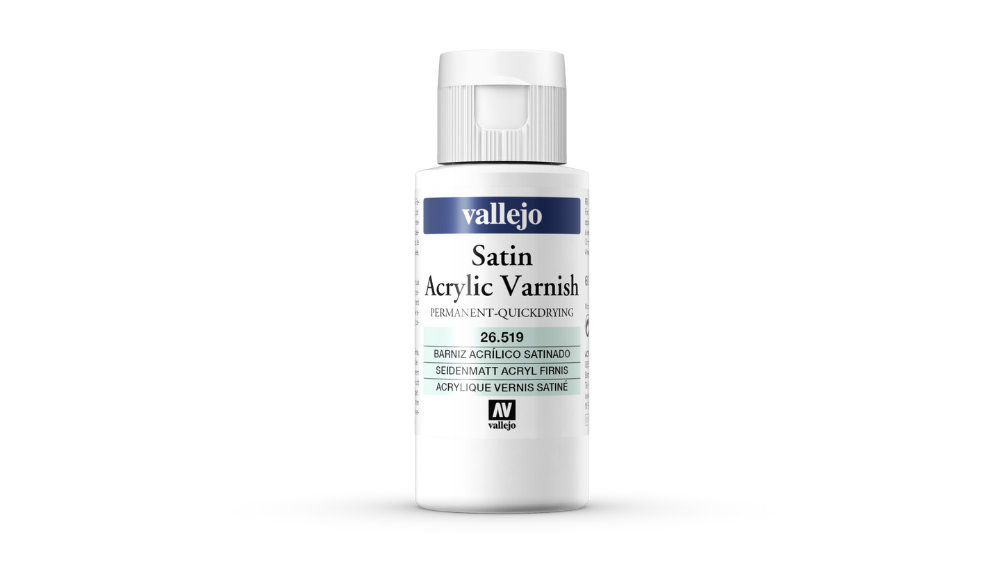 Vallejo - 26.519 Satin Acrylic Varnish - 60 ML