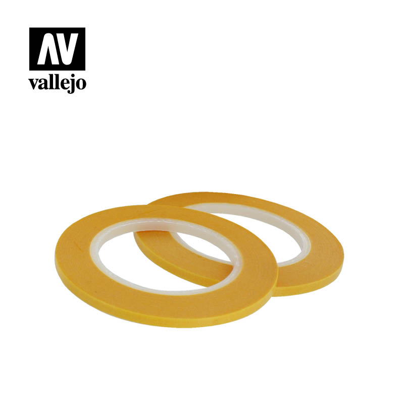 Vallejo T07004 - Masking Tape 3 mm x 18 m - Twin Pack